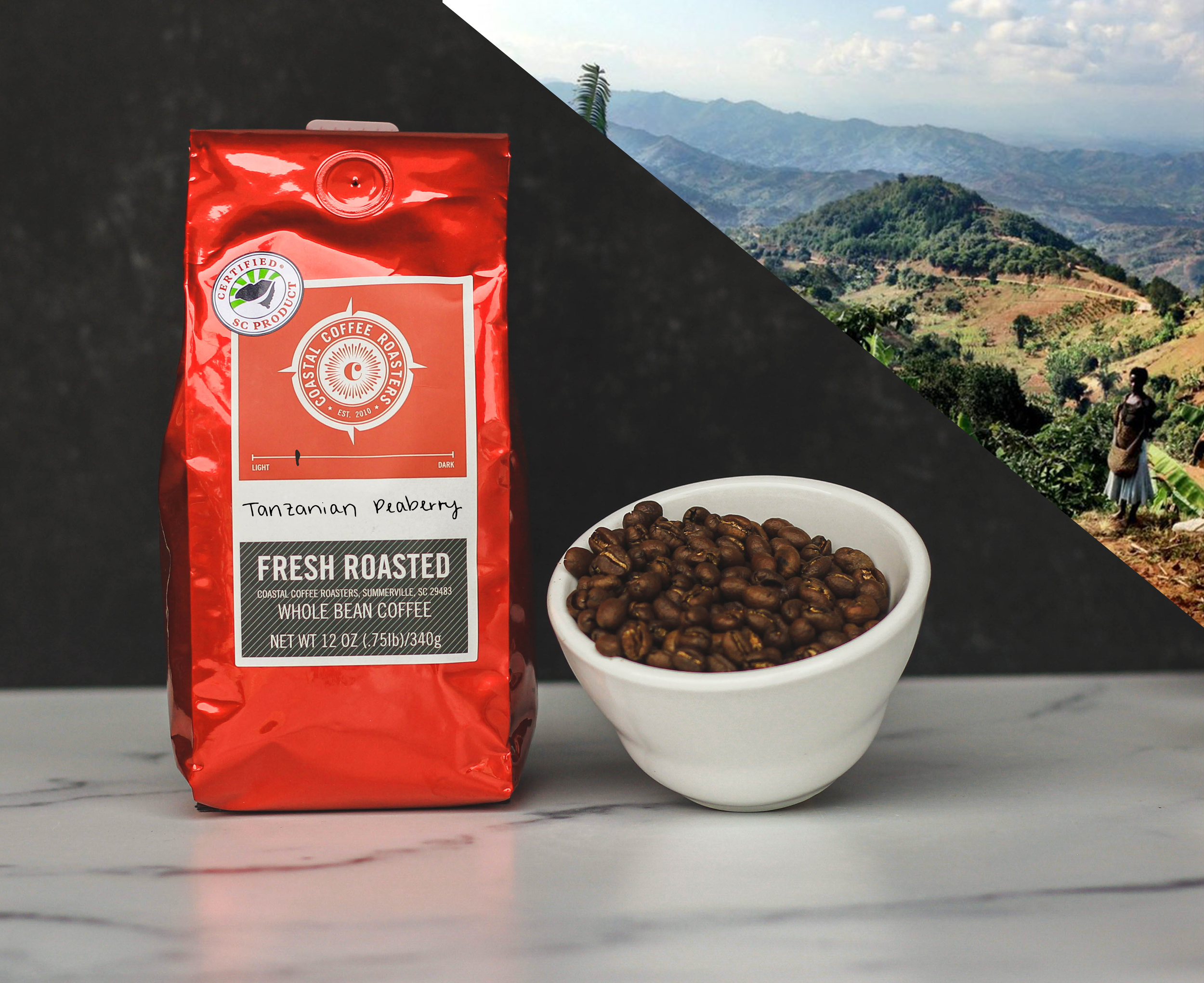 Yirgacheffe (420º F. floral) — Coastal Coffee Roasters